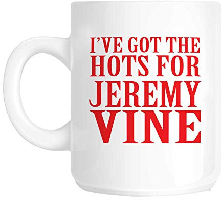 Charisma creative Jeremy Vine Mug - Ive Got The Hots For Jeremy Vine Novelty Fun Mug