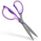 Ashton and Wright - Forbici Precision SG con impugnatura morbida per ufficio, casa, cucina e artigianato, 210 mm, lame in acciaio (viola, mancini)
