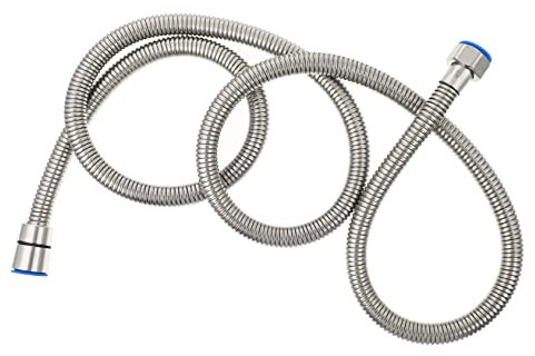 OFFSCH Tuyau Acier Inoxydable Tuyau De Chauffe-eau à Points Argent Eau Connexion Étanche