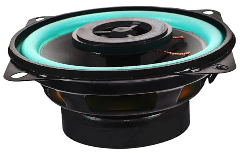 HAPINARY Kit Altoparlanti per Porte Auto 4 Ohm Full Range 100 W Resistenti all'Umidità per Impianto Stereo Macchina Compatto e Chiaro