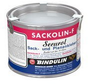 Bindulin Sackolin-F Planenkleber (200g) - Silikon, Wasserfest, Klar, Eimer