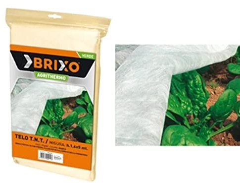 Telo antighiaccio copri piante antigelo traspirante in tnt thermo contro il freddo per piante alberi cm h1.6 x 30 mt