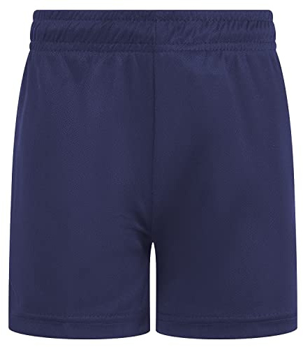 Athletic Sportswear Pantalones Cortos de fútbol para niños y niñas, de Polietileno, para Correr, Gimnasio, Deportes, Fitness