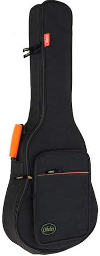 cibeles Funda de 96cm para Guitarra clásicade para CADETE 3/4 y Tiro 61 Acolchado 15mm, Espuma Alta Densidad (Negro)