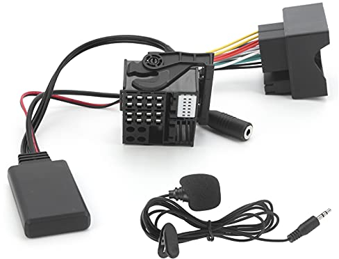 Adaptador Bluetooth E60 Biurlink 150CM Para E60 E63 E64 E66 E81 E82 E70 E90 - Cable AUX de Audio Con Micrófono Manos Libres 5.0 - DIY Mazo de Cables