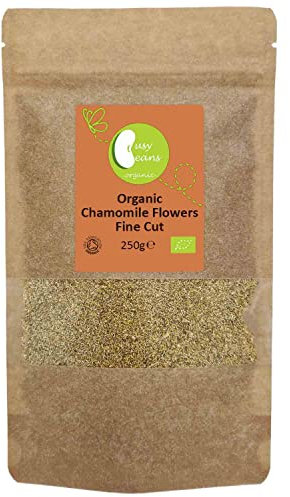 Organic Chamomile Flowers Fine Cut - Certified Organic - by Busy Beans Organic (250g)