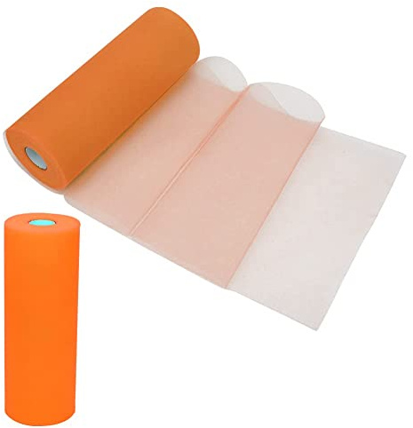 Fabric Roll - 30 cm x 91.5 m - Tulle Fabric - Wedding Decoration - Table Decoration - Tulle Ribbon for DIY Tutu Skirt Craft Bow Party Textiles