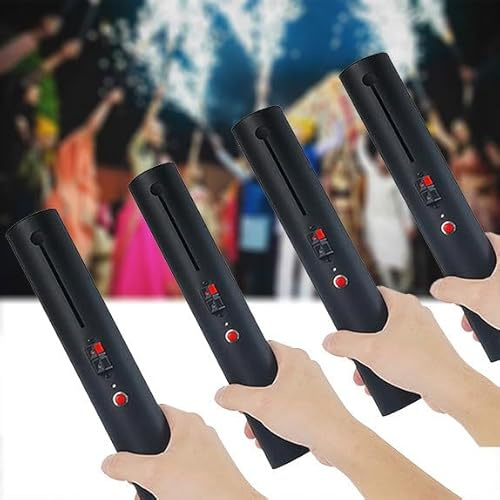 OSMARI Récepteur de Feux d'artifice, Fontaine sans Fil pour Mariage, scène de fête, pyrotechnique Portable, système de tir Pyro Froid d'intérieur, 4 pièces