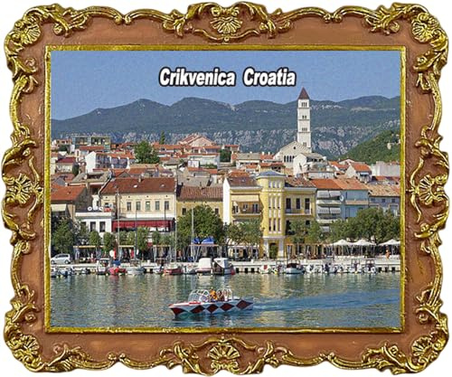 Crikvenica Kühlschrankmagnet, Kroatien, Souvenir, Kühlschrankdekoration, Magnet