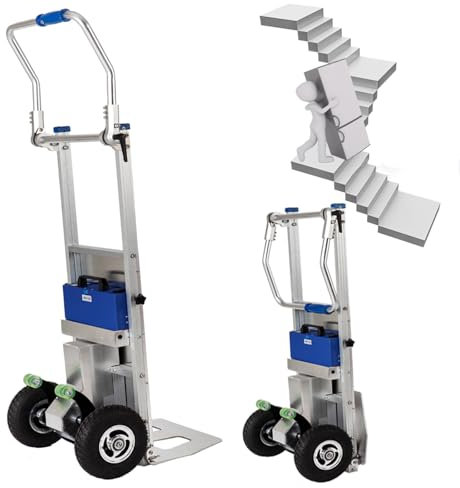 Carrello Per Salire Le Scale Elettrico,Saliscale Elettrico Pieghevole,Saliscale In Alluminio,Capacità Di Carico 200 Kg,Adatto Per Trasportare Oggetti Pesanti,Articoli Vari Per La Casa A