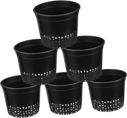 YARNOW 6pcs Diy Planting Cups Hydroponic Baskets for Indoor Outdoor Plants Water Saving Hydroponic Growing Systems