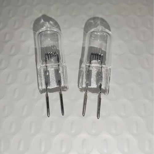 BLOMDE Gy6.35 Halogen Bulbs 24v 20w 35w 50w 100w Dimmable, Warm White 2700k High CRI, 2-pin G6.35 Light Bulb for Track & Display Lighting 6-Pack 24V 20W 6PCS