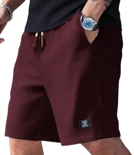 Short Décontracté Homme Été Confort Respirant Léger Extensible Tissu Doux Sport Extérieur