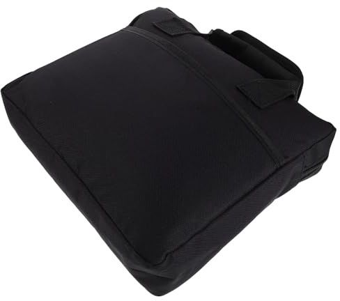 Yardwe Effects Pedal Carrying Bag Pedalboard Bag Portable Small Multi-Effects Pedal Bag Oxford Cloth Handle for Musical Instrument Transport