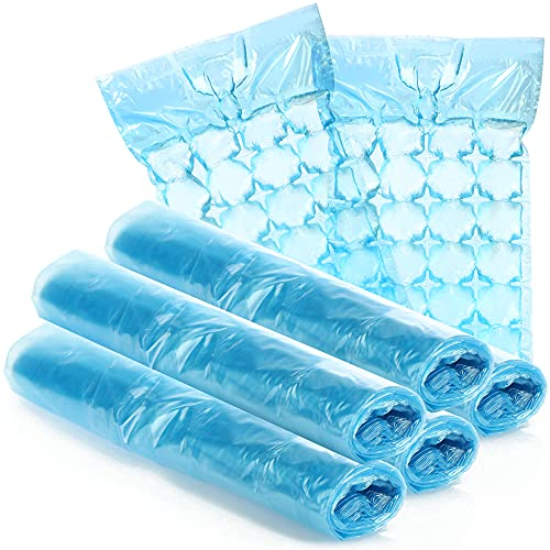 com-four® 50X Eiswürfelbeutel für bis zu 1200 Eiswürfel - Eiswürfeltüten, Eiswürfelfolie, Eiskugelbeutel - Ice Cubes, Eiskugeln für Kaltgetränke, Erfrischungsgetränke, Cocktails (50 Stück)