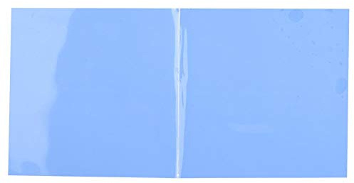 Almohadilla térmica de CPU de 2 Piezas, 100 mm x 100 mm x 1 mm Disipador de Calor de Chip de CPU Almohadilla de Silicona conductora térmica para Chip de CPU/conducción de Calor LED