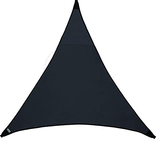 Sonnensegel Wasserdicht Sonnenschutz Garten mit befestigungen Leinen 100% Schutz vor UV-Strahlungen (2m x 2m, Anthrazit)