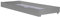 Homestyle4u Tiroir de Rangement avec roulettes Gris