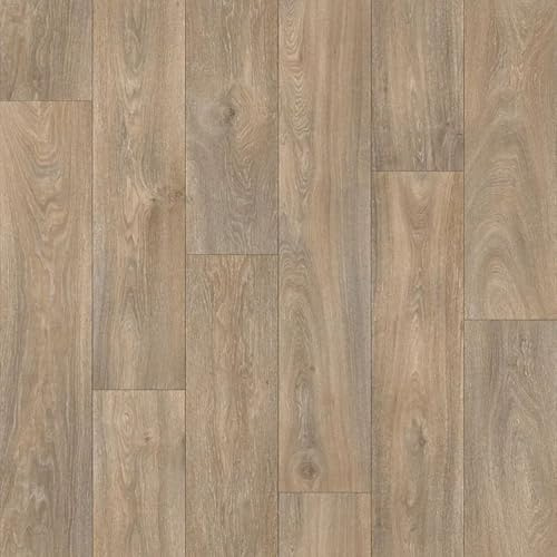 VINYL FLOORING UK Wood Effect Anti Slip Vinyl Flooring Roll Home Office Kitchen Bedroom Bathroom Lino Modern Design 2M 3M 4M (1m(L) X 2m(W) (3'3 X 6'6), WKNA5533)