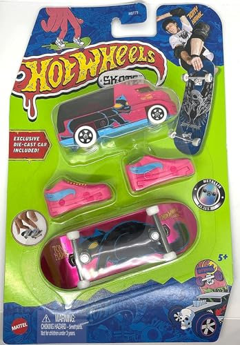Hot Wheels Skate 2022 - HW Rapid Response - Tony Hawk - Metallic Skateboard und Auto