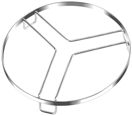 GOOHOCHY Stainless Steel Steam Rack for Pot Grill Prep Rack Heat-resistant for Kitchen Steaming and Cooling Needs