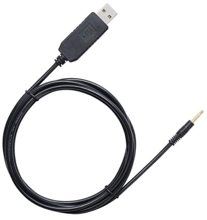 Hwmsza PL2303 USB RS232 Serial to 2.5mm Audio Jack Converter Adapter Communication Upgrade Flash Cable(TipRXD ringTXD)