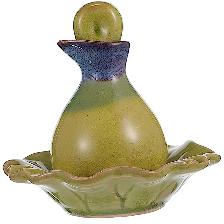 DRESSOOS Conjunto De Frascos De Cerámica Elegantes Para Aceites Esenciales Recargables Para