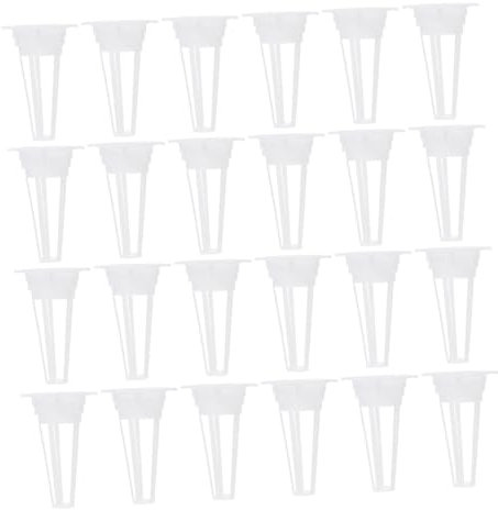 Yardwe Cestini di Plastica per Piantagione per 100 Pezzi di Vasi A Rete Idroponici Vasi A Rete per Piante Tazze A Rete da Giardino