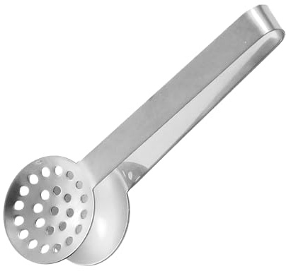 6×1.85Inch Stainless Steel Tea Bag Squeezer Tongs Durable Teabag Filter Coffee Spoon Clamp Tea Strainer Dispenser Accessories for Gripping Lemon Slice Tea Drinkers