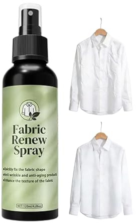 Strykningsspray för kläder - anti-statisk snabbverkande multifunktionell 120 ml, luktborttagningsspray och textilvård, för affärsresor, linne, bomull, sidenkläder, klänning, skjorta