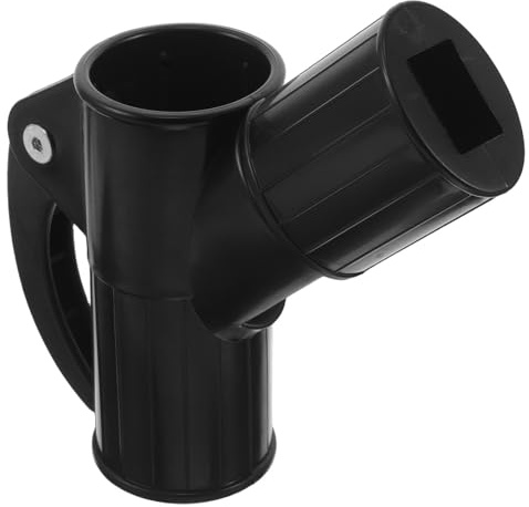 JECOMPRIS Accessori per Ombrellone Vacanze Estive Manicotto in Plastico Nero, Semplice Installazione e Stabilità per Ombrellone da Giardino per Patio e Terrazze