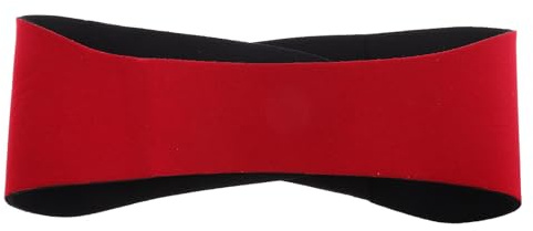 CORHAD Bandeau de Natation Néoprène Étanche et Ajustable pour Garçons et Filles Protection des Oreilles Eau Bandeau Sportif Unisexe pour Natation Surf et Kayak Moyenne Rouge