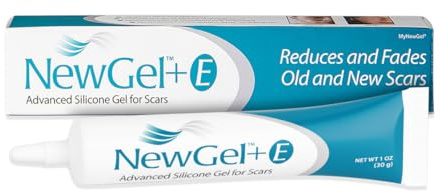 NewGel Plus Scar Gel by MyNewGel Advanced Professional Silicone Treatment for Old and New Scars w Vitamin E, High-Potency for Surgery, Keloids, Burns, and Facial Blemish Scars (30 Grams) - 1 oz