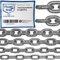 10-metri 4-mm di spessore catena in acciaio inossidabile inox V4A a maglia corta da NietFullThings in un unico pezzo catena di ancoraggio DIN 5685 DIN 766 10-m