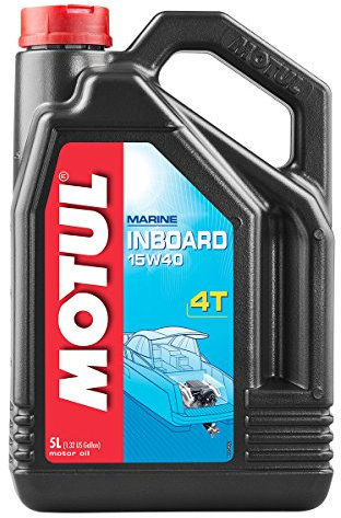 Huile lubrifiante Motore Nautica barcos Diesel INBOARD 4T 15W40 5 L