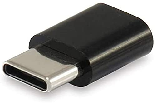 EQUIP Adaptador USB-C A Micro USB M/H Negro 133472