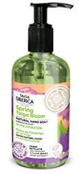 Higiene personal de la marca Natura Siberica: jabón de manos unisex, Spring Taiga Bloom natural (300 mililitros)