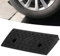 Rampe de Trottoir en Plastique - Épaisseur 5 cm, Accès pour Voiture, Moto et Véhicule - Seuil de Porte, Quai de Chargement, Allée (Noir)