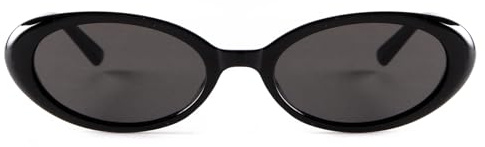 Laurinny Occhiali da Sole Retrò Ovali per Donna Uomo,Occhiali da Sole Ovale Classici da guida moda