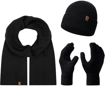 Rock Creek Winter Mütze Schal Handschuh-Set M78