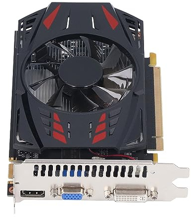 Tbest GTX550TI Graphics Card 2GB GDDR5 128BIT PCI Single Fan Computer Desktop PC Gaming Graphics Card,Computer Components Computer Accessories And Parts