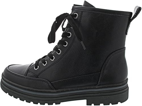 MARCO TOZZI Stivaletti da Donna con Lacci 2-25261-43, Stivali alla Moda, Nero, 40 EU