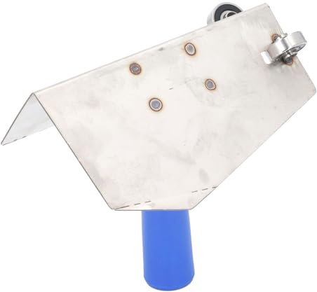 Set di Attrezzi per Angoli per Cartongesso, Spatola per Angoli Interni Ruotabile a 360° con Impugnatura Morbida Cazzuola per Angoli Interni per Cartongesso in Acciaio