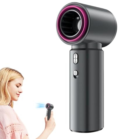 ventilatore portatile, ventilatore a mano,Ventilatore da viaggio fatto a mano personale personale a mano - Flusso d'aria solido a 5 velocità, da viaggio intelligenti