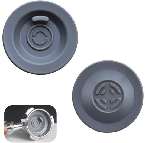 2 pastillas de limpieza de discos de limpieza de 54 mm para cafeteras espresso, filtro portafiltros compatibles con Breville/Sage/Gastroback