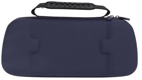 SENECESLI Gaming Console Protection Case, Large, Comfortable Handle Space Pockets Mesh Schie of The Portable Hard Shell for Claw A1M (Dark Blue)