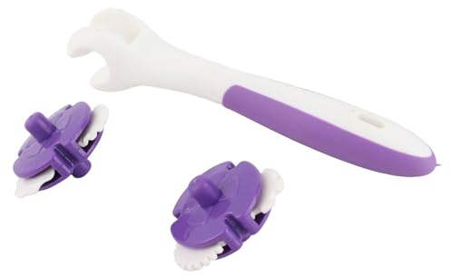 Set di taglierini a reticolo per rulli per torte, strumento per decorare pasticceria in plastica di alta qualità per torte, cioccolato, fondente, decorazioni fai da te, manico da