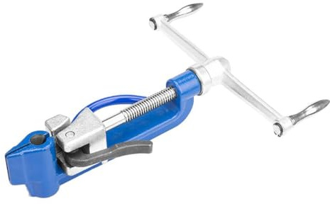 AMSLSIU Outil de cerclage Robuste avec tête de Coupe tranchante Capable Couper à Plat, améliorant la productivité et Les Performances. Tendeur feuillard en Acier Inoxydable. Colliers Serrage pour