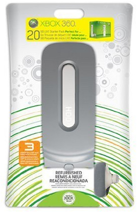 Kit Xbox 360 Starter Pack - Disque Dur 20 Go + 1 Casque Filaire + Xbox Live Gold 3 mois