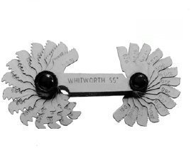 Gewindeschablonen US 60° UNF 16-Blatt